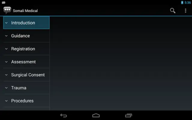 Somali Medical Phrases - Works offline android App screenshot 2